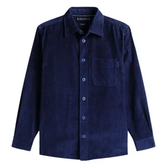 Tommy Hilfiger Relaxed Corduroy Overshirt - Navy - XL
