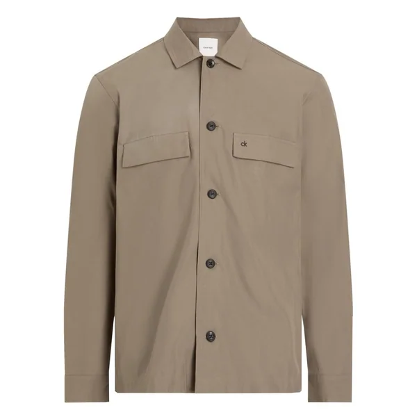 Calvin Klein Cotton Blend Overshit - Grey - S