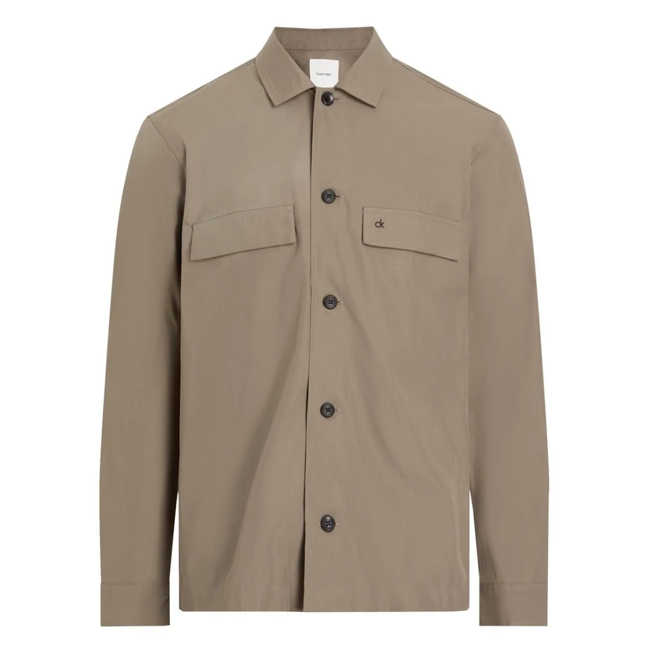 Calvin Klein Cotton Blend Overshit - Grey - S