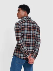 Farah Jerome Check Shirt - Black - XS