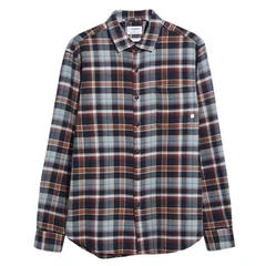Farah Jerome Check Shirt - Black - XS