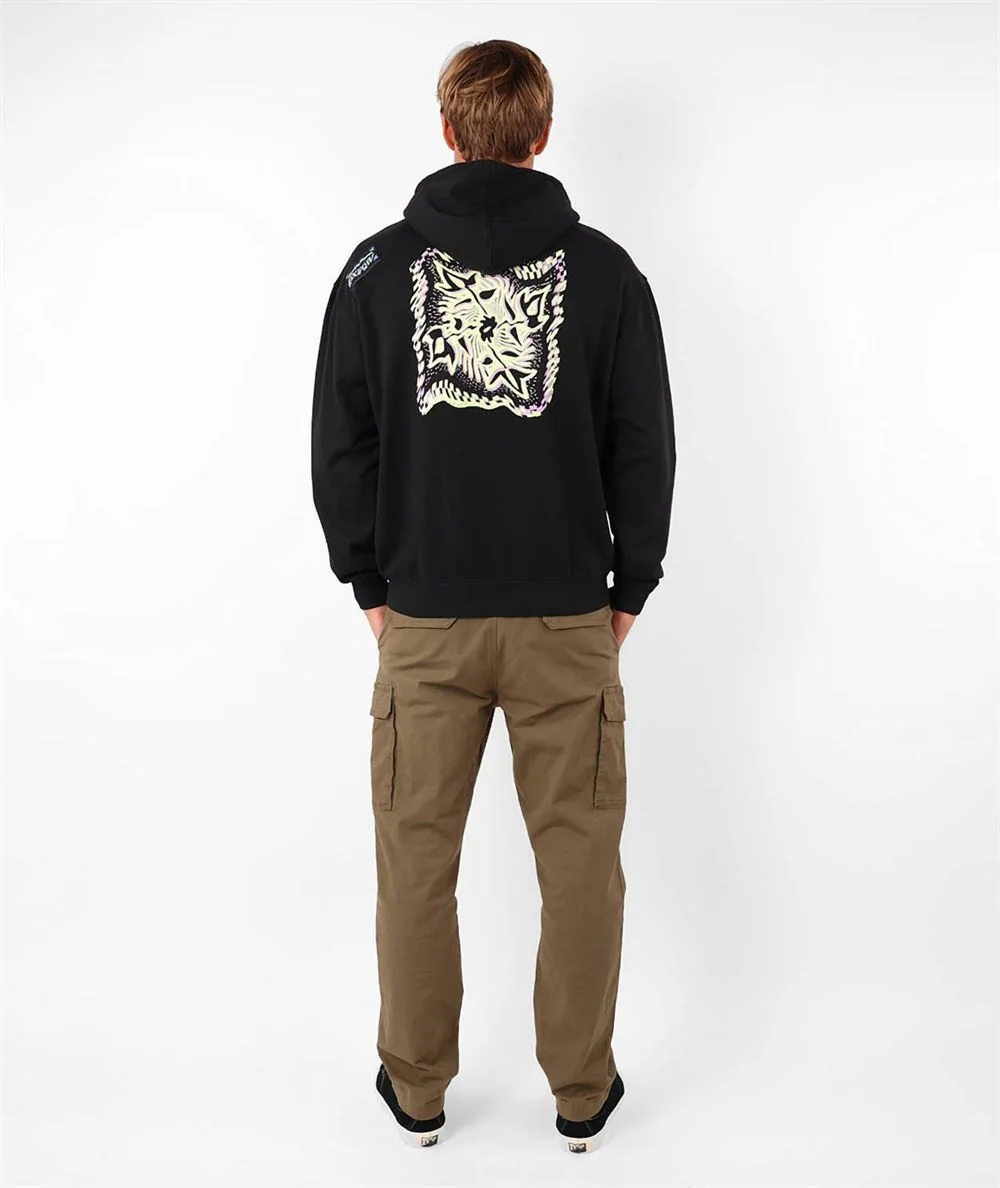 Oxbow Distorted Hoodie - Noir Black - S
