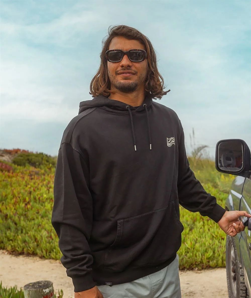 Oxbow Distorted Hoodie - Noir Black - S