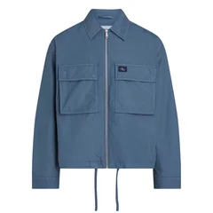Calvin Klein Jeans Garment Dye Cotton Jacket - Blue - L