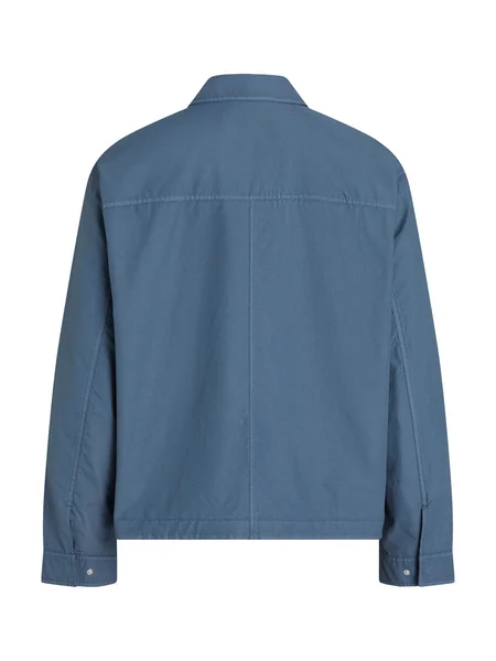Calvin Klein Jeans Garment Dye Cotton Jacket - Blue - L