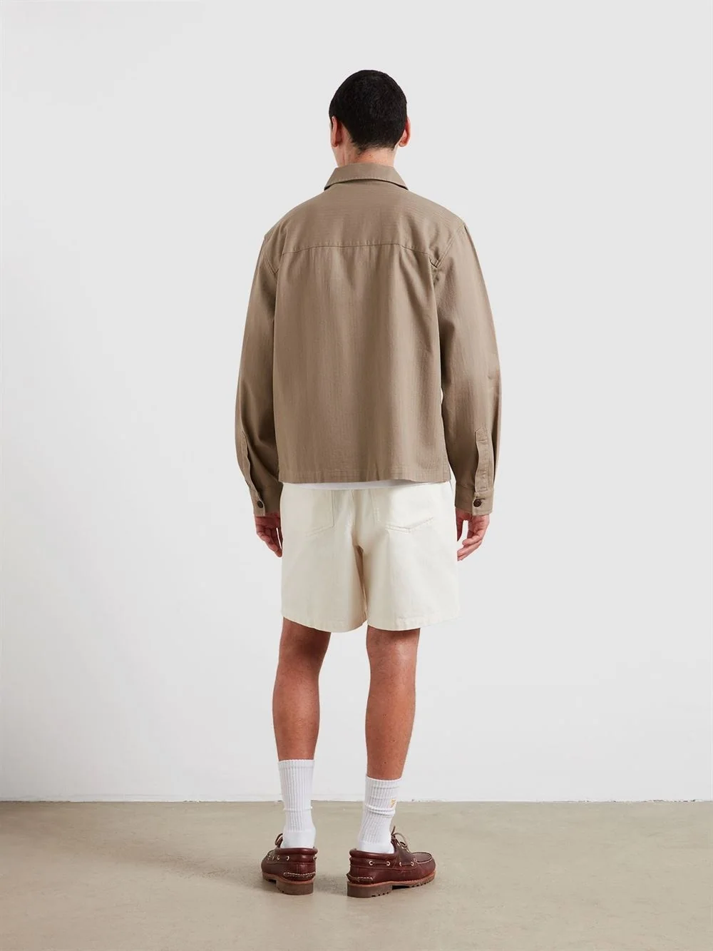 Farah Marshall Overshirt - Beige - S