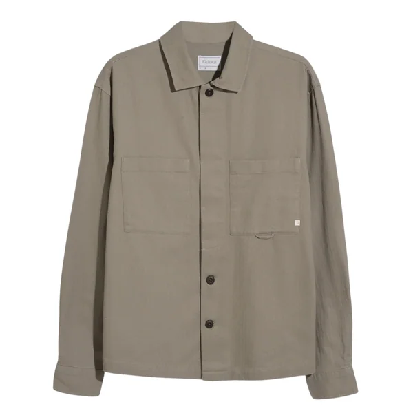 Farah Marshall Overshirt - Beige - S