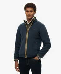 Superdry Estate Full Zip Fleece - Navy - M