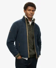Superdry Estate Full Zip Fleece - Navy - M