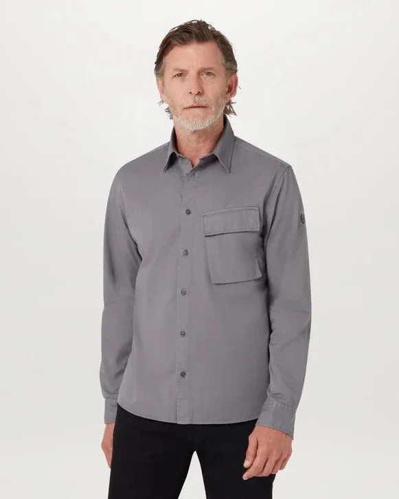 Belstaff Scale Shirt - Tornado Grey - S