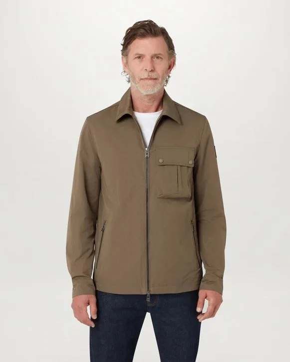 Belstaff Drome Overshirt Major Brown - Brown - S