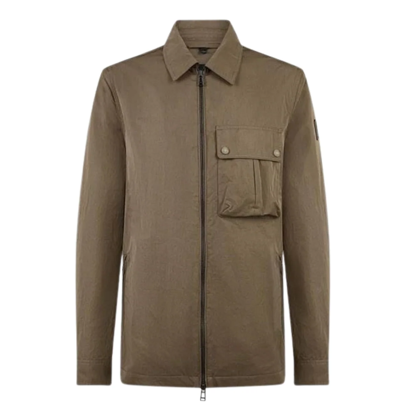 Belstaff Drome Overshirt Major Brown - Brown - S