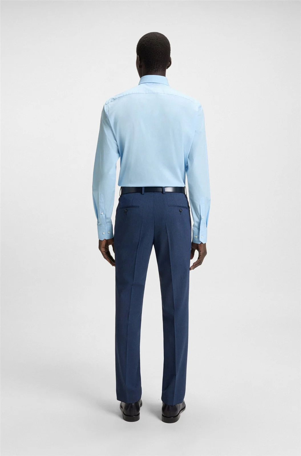 Boss H-Joe Kent Collar Shirt - Blue - 17
