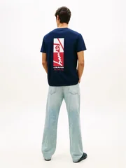 Tommy Jeans Sign Block T-shirt - Navy - S