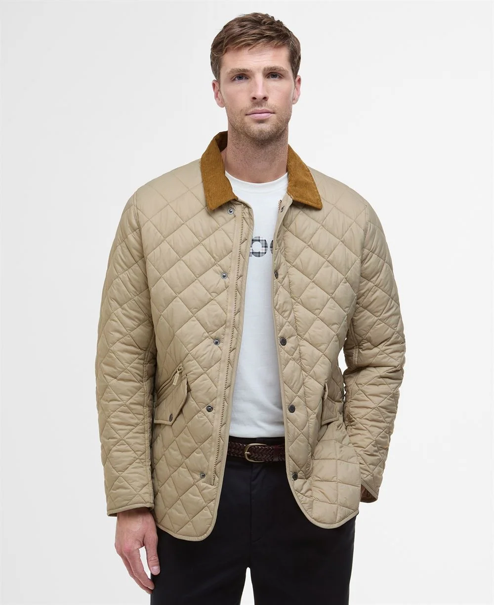Barbour Modern Chelsea Quilted Jacket - Beige - M