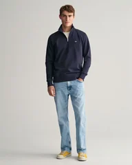 Gant Regular Shield Sweatshirt - Blue - XL