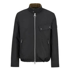 Barbour International B.Intl Chard Wax Jacket - Black - M