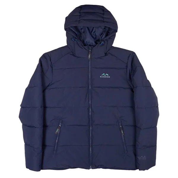Bleubird Ventoux Hooded Puffer Jacket - Navy - XL