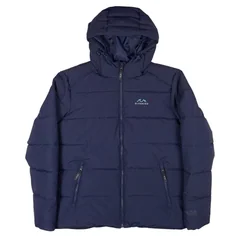 Bleubird Ventoux Hooded Puffer Jacket - Navy - XL