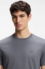 Boss Thompson Cotton-jersey T-shirt - Grey - L