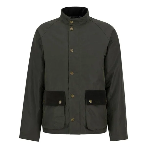 Barbour Cordhill Wax Jacket - Green - XL