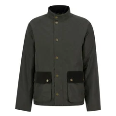 Barbour Cordhill Wax Jacket - Green - XL