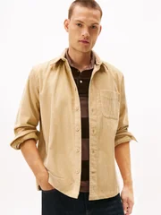 Tommy Hilfiger Relaxed Corduroy Overshirt - Beige - XL