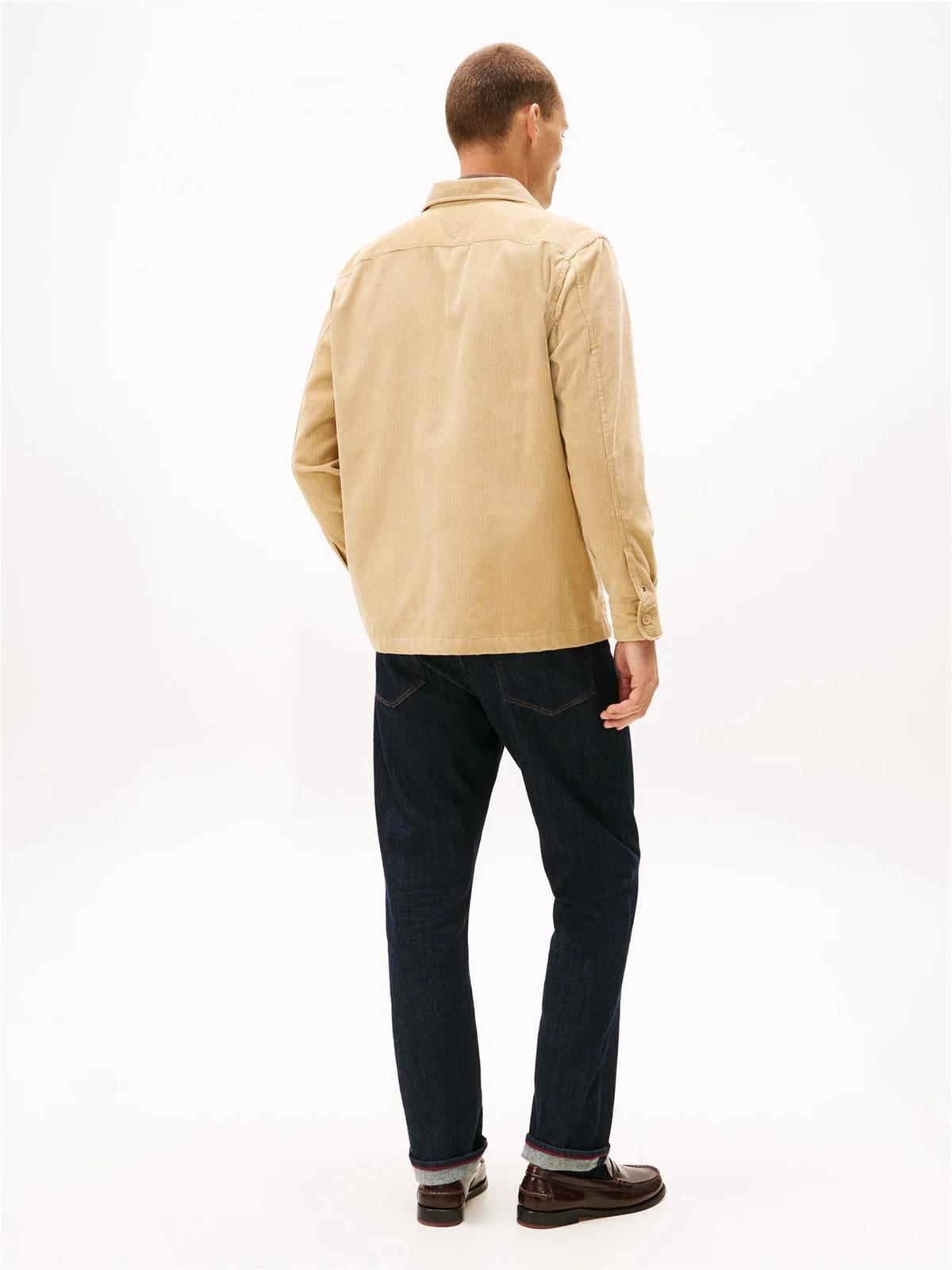 Tommy Hilfiger Relaxed Corduroy Overshirt - Beige - XL