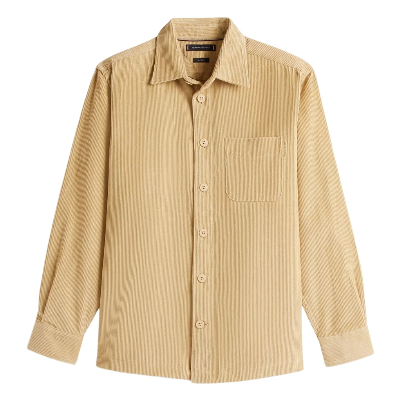 Tommy Hilfiger Relaxed Corduroy Overshirt - Beige - XL