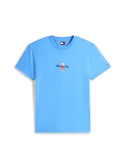 Tommy Jeans Sign Block T-shirt - Blue - XL