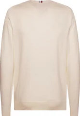 Tommy Hilfiger Pima Sweater - Cream - 2XL