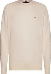 Tommy Hilfiger Pima Sweater - Cream - 2XL