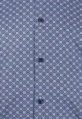 6th Sense Button Down Satin Print Shirt - Print - XL