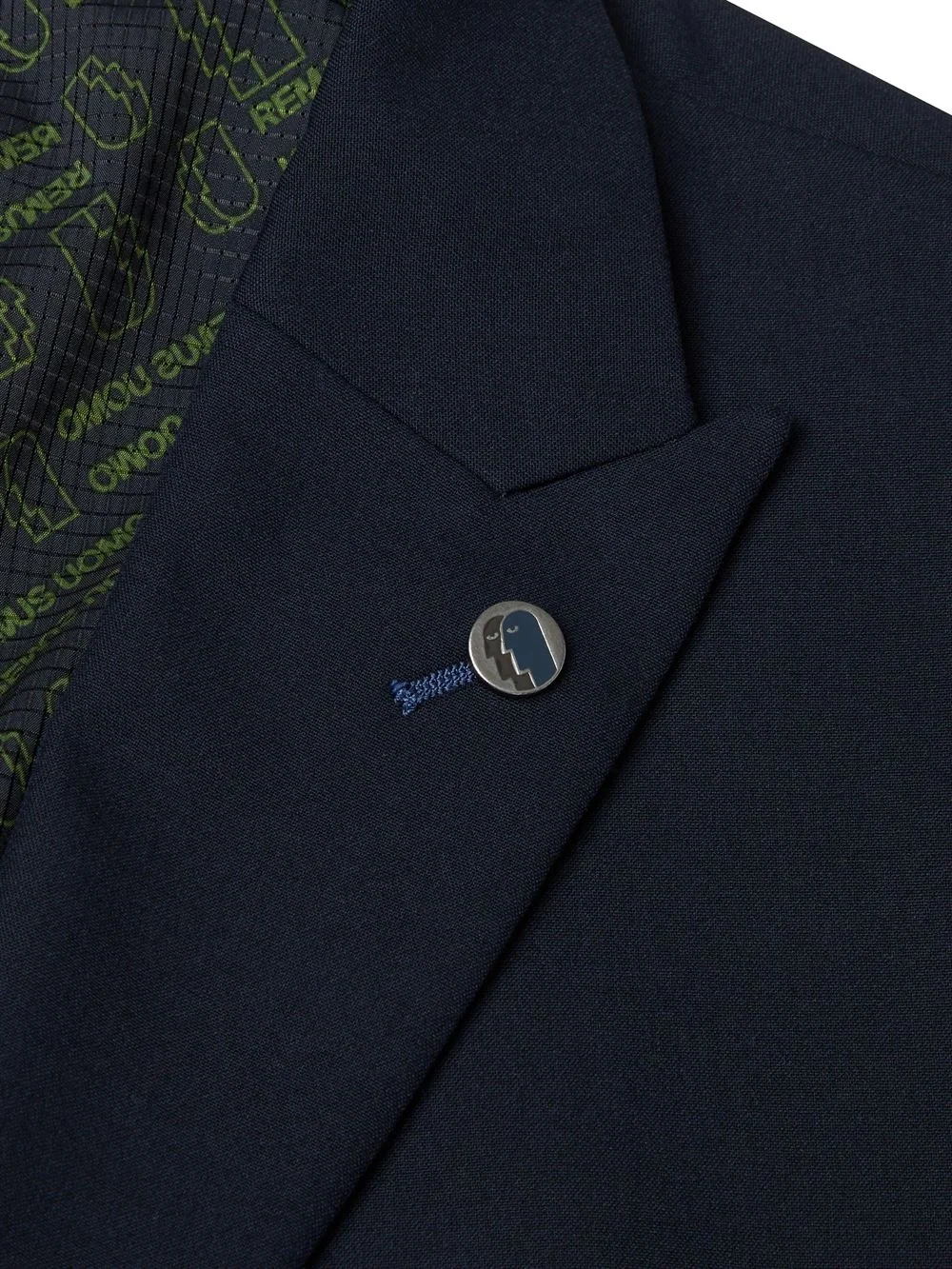 Remus Uomo Massimo Double Breasted Jacket - Dk Navy - 44R