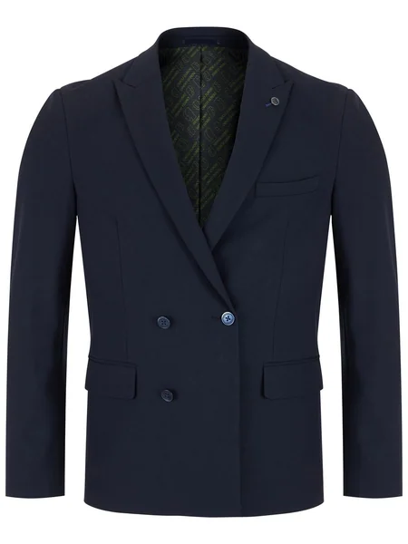 Remus Uomo Massimo Double Breasted Jacket - Dk Navy - 44R