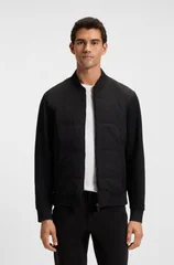 Boss H-Skiles Full Zip Hydrid Jacket - Black - XL