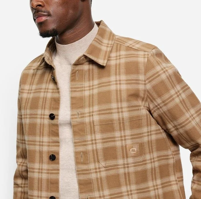 Olymp Casual Overshirt - Beige - S