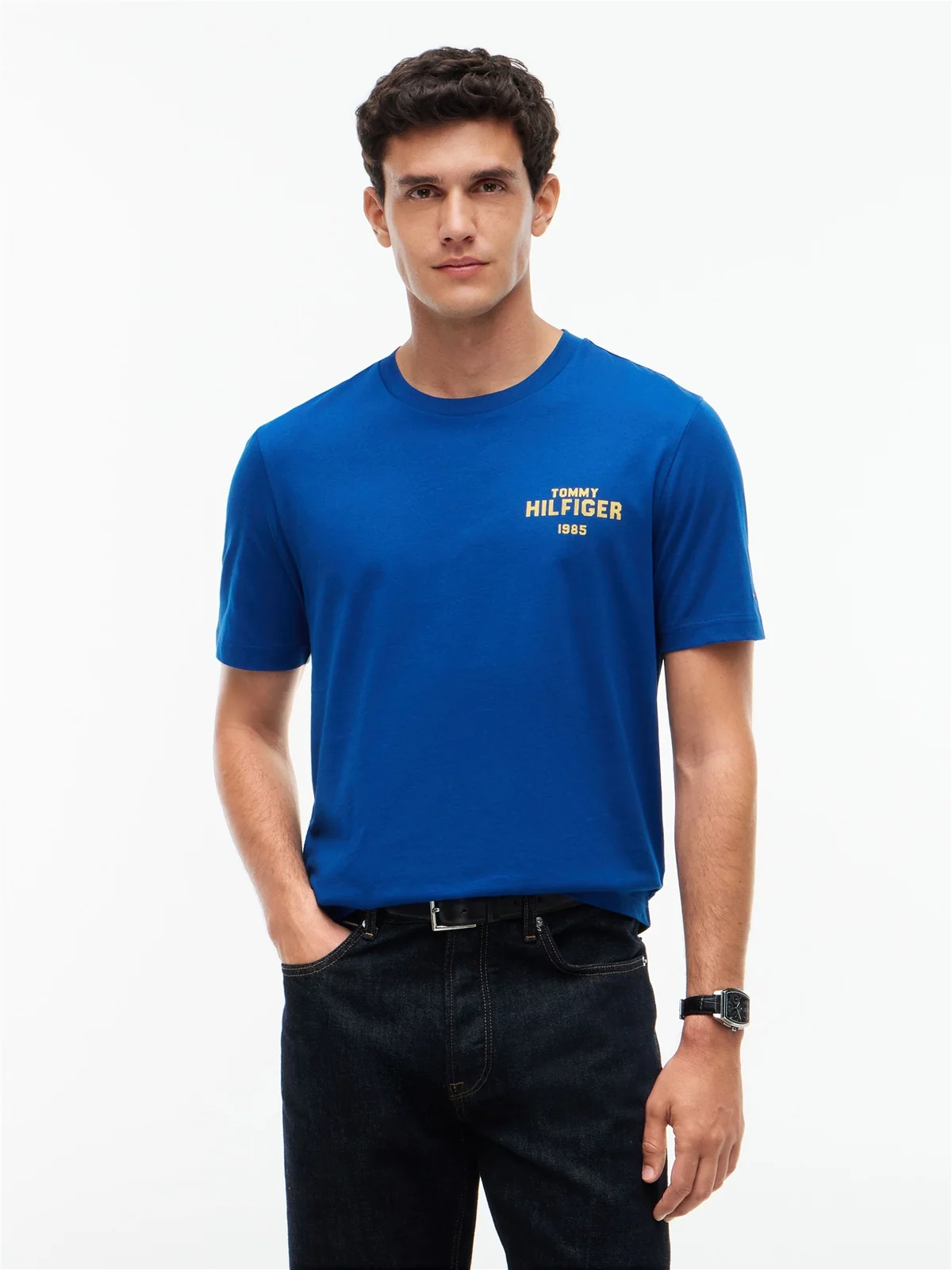 Tommy Hilfiger Hilfiger 1985 Graphic T-shirt C5i - Blue - L