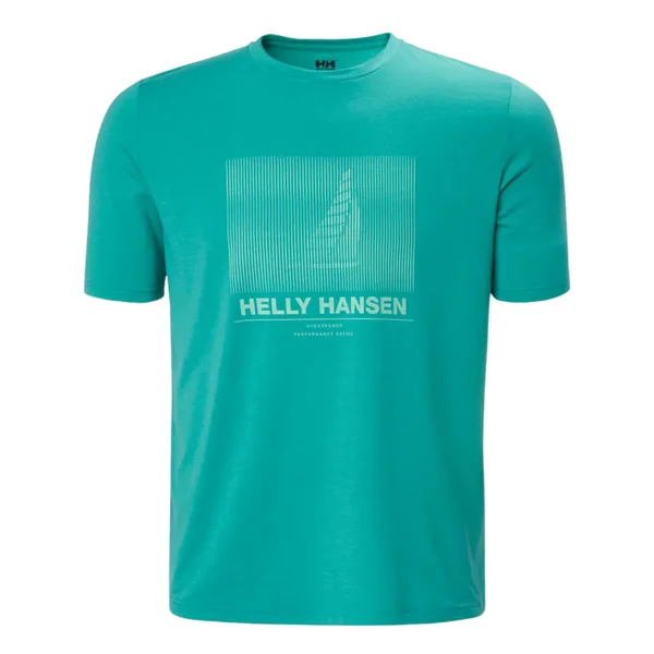 Helly Hansen Hp Race Sailing Graphic T-Shirt - Green - XL