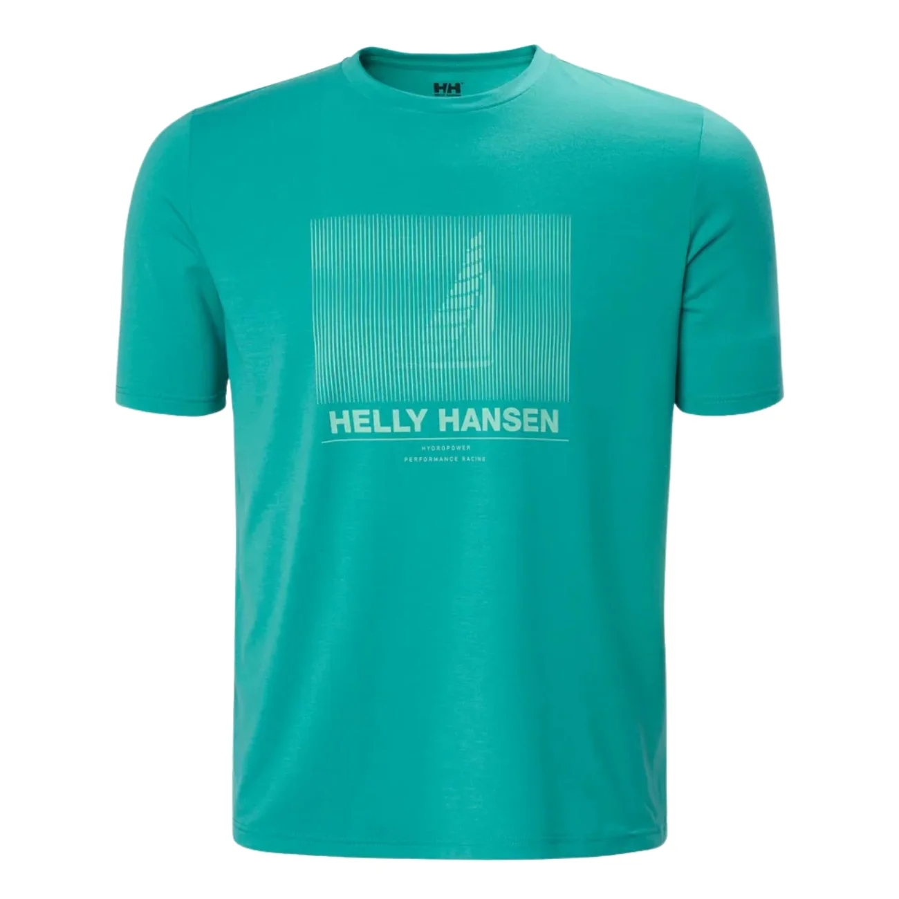 Helly Hansen Hp Race Sailing Graphic T-Shirt - Green - XL