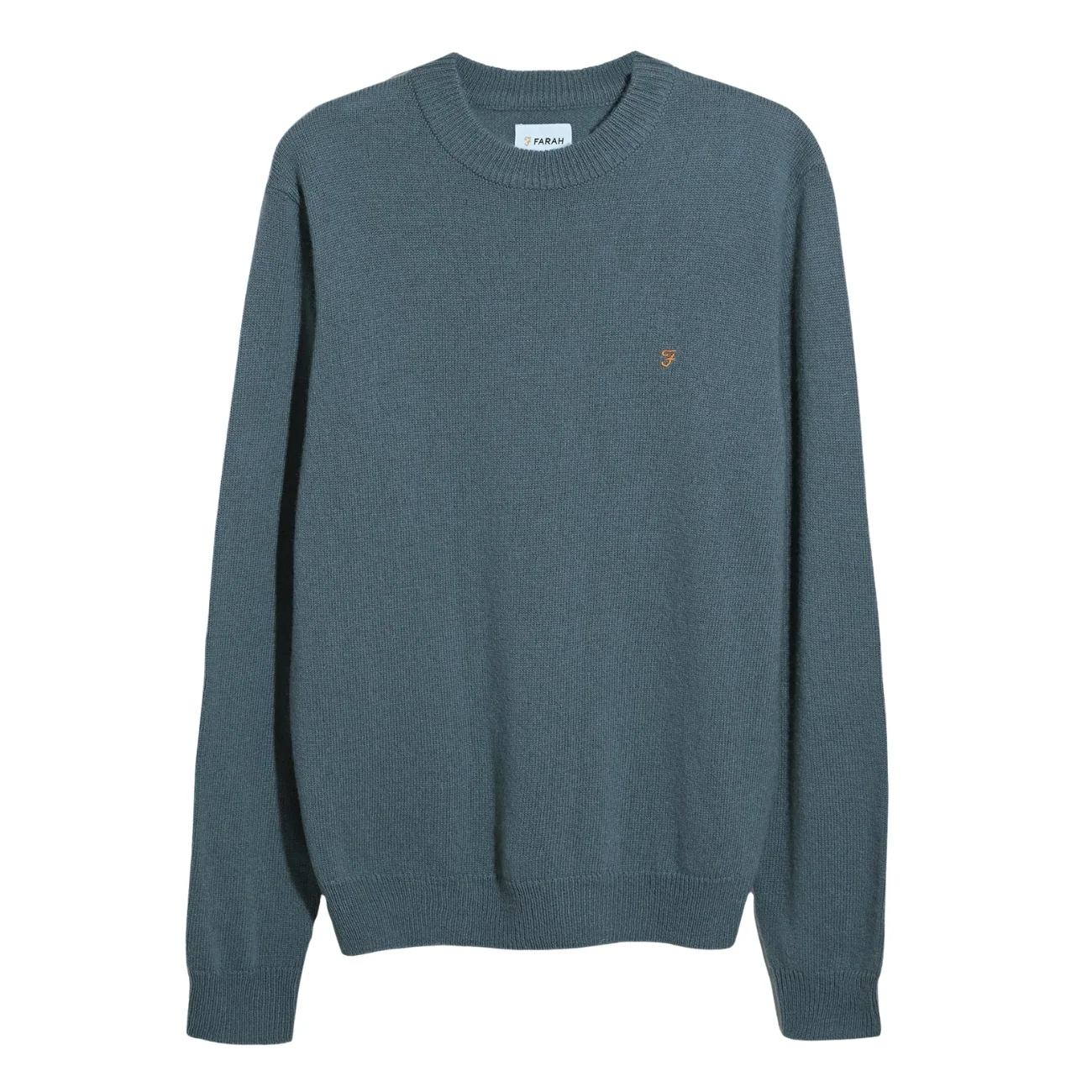 Farah Maidstone Crew Neck Sweater - Blue - L