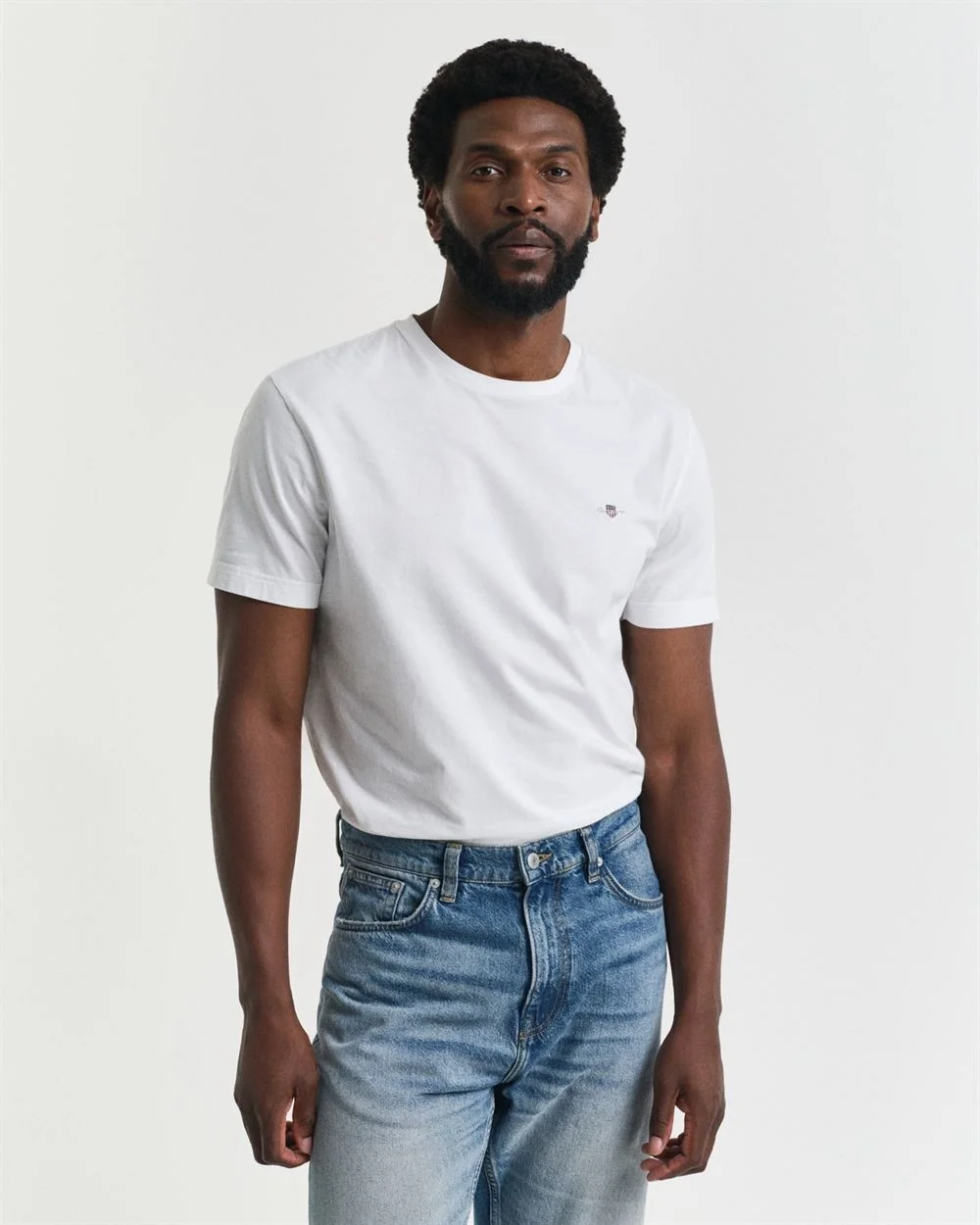 Gant Regular Shield T-Shirt - White - S