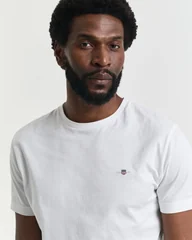 Gant Regular Shield T-Shirt - White - S