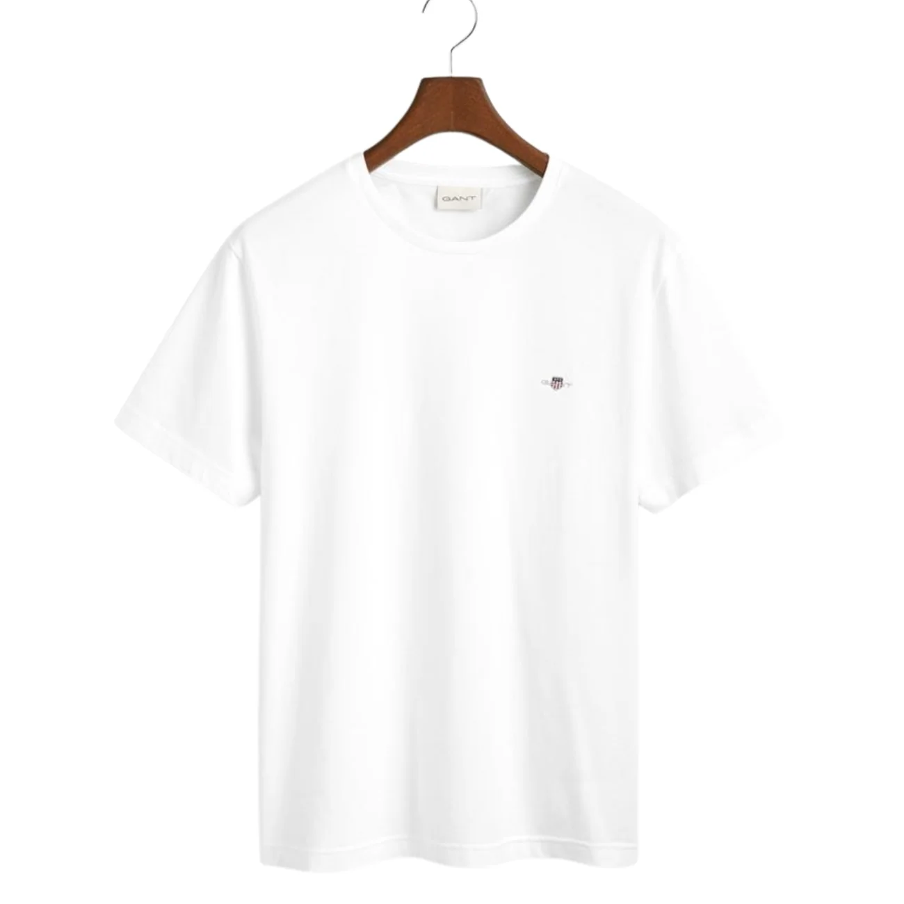 Gant Regular Shield T-Shirt - White - S