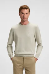Boss Kanovano Cotton & Cashmere Sweater - Beige - XL
