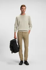 Boss Kanovano Cotton & Cashmere Sweater - Beige - XL