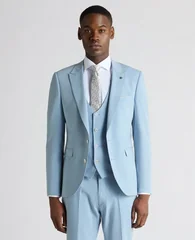 Remus Uomo Massa Suit Jacket - Pale Blue - 42R