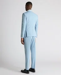 Remus Uomo Massa Suit Jacket - Pale Blue - 42R