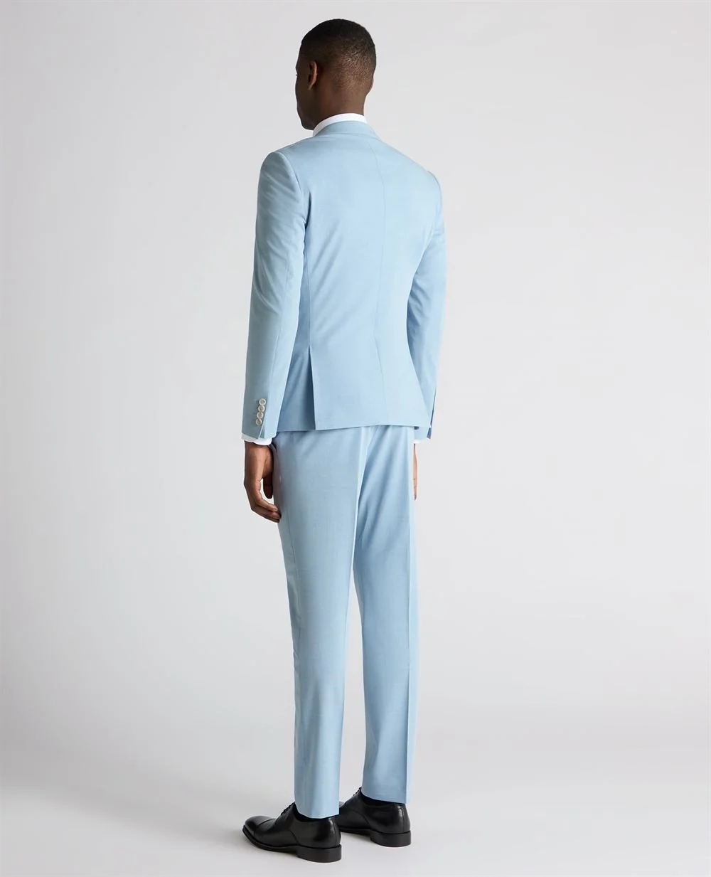 Remus Uomo Massa Suit Jacket - Pale Blue - 42R