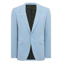 Remus Uomo Massa Suit Jacket - Pale Blue - 42R